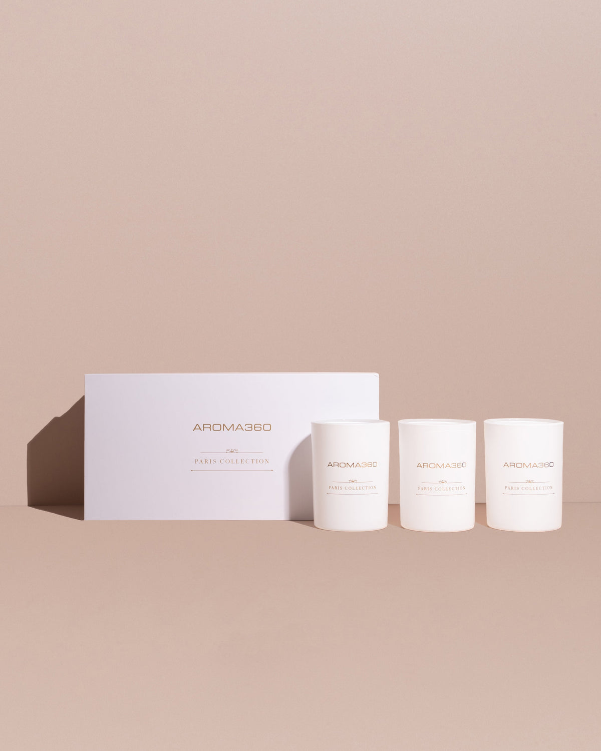 Paris Collection Candle Trio - Luxury Gift Box - Elegant Aroma for Home & Relaxation