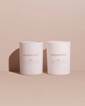 Paris Collection Candle Duo - Luxury Gift Box - Elegant Aroma for Home & Relaxation