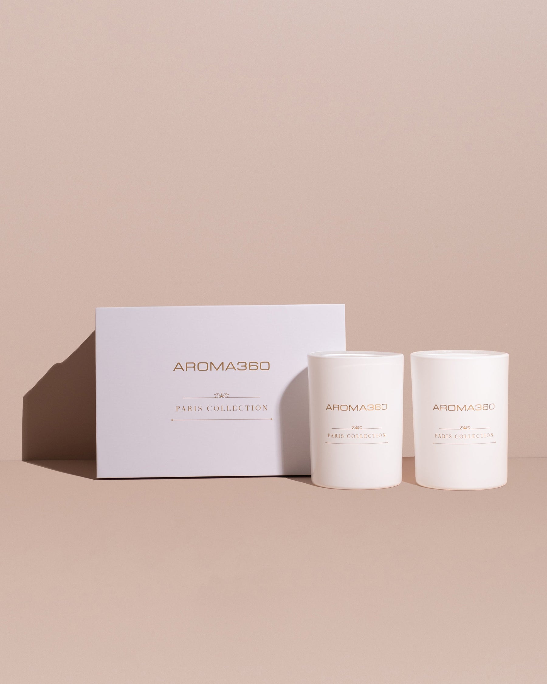 Paris Collection Candle Duo - Luxury Gift Box - Elegant Aroma for Home & Relaxation